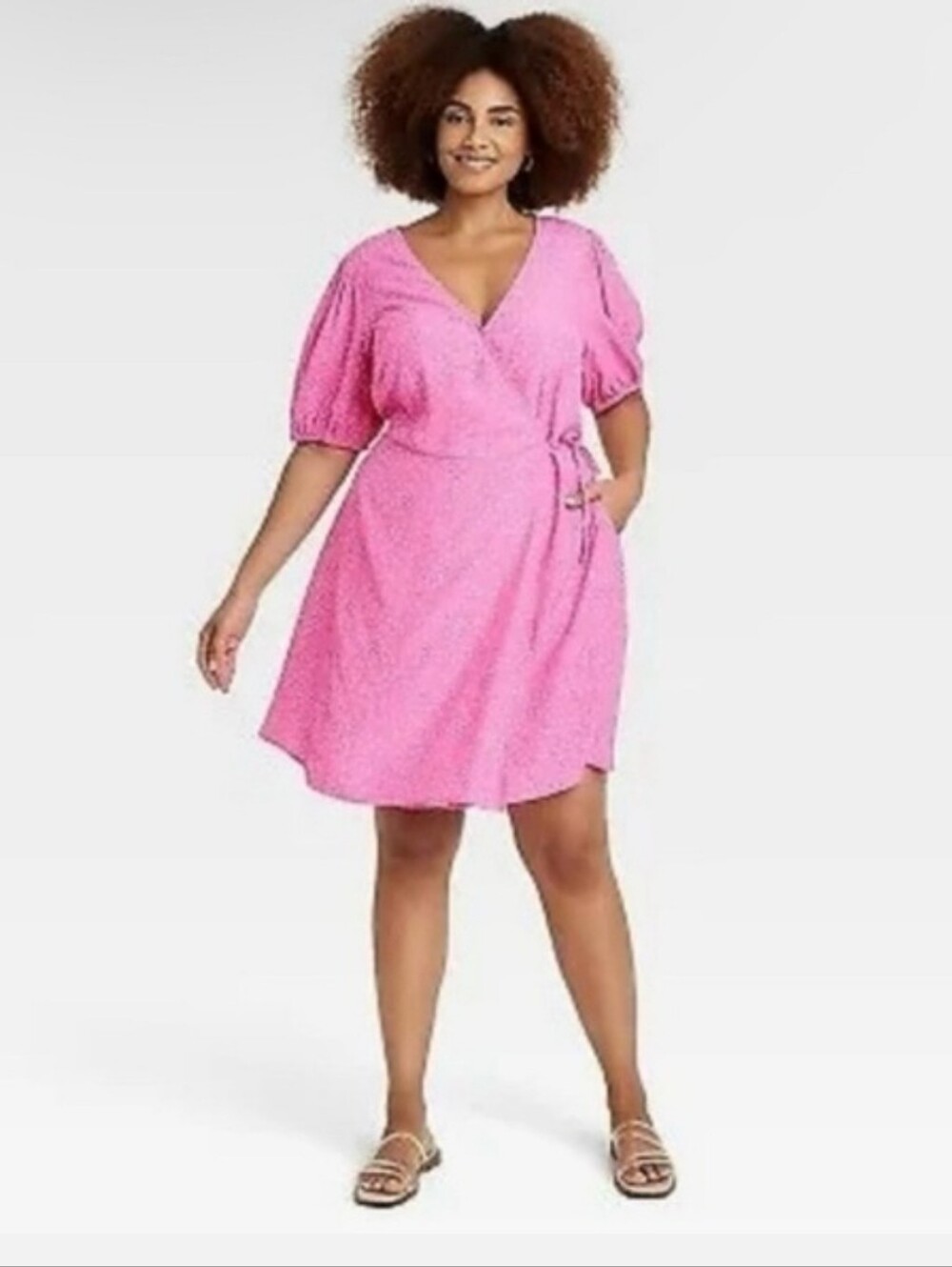 NWT Polka Dot Dress XXL A New Day